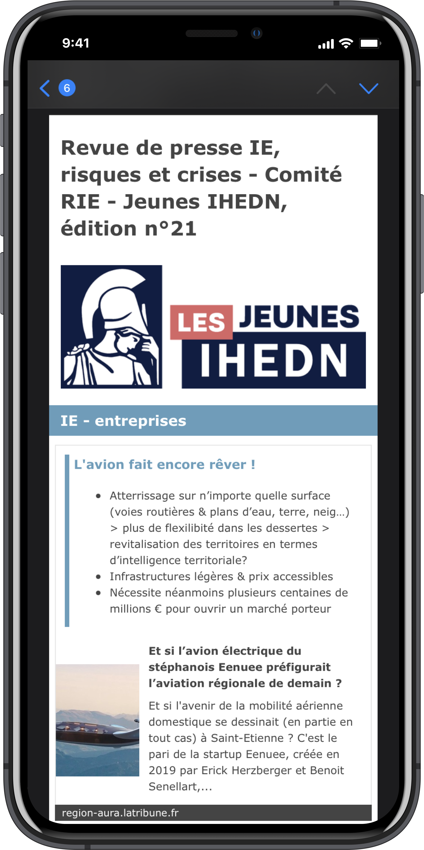 Retour d'expérience IHEDN