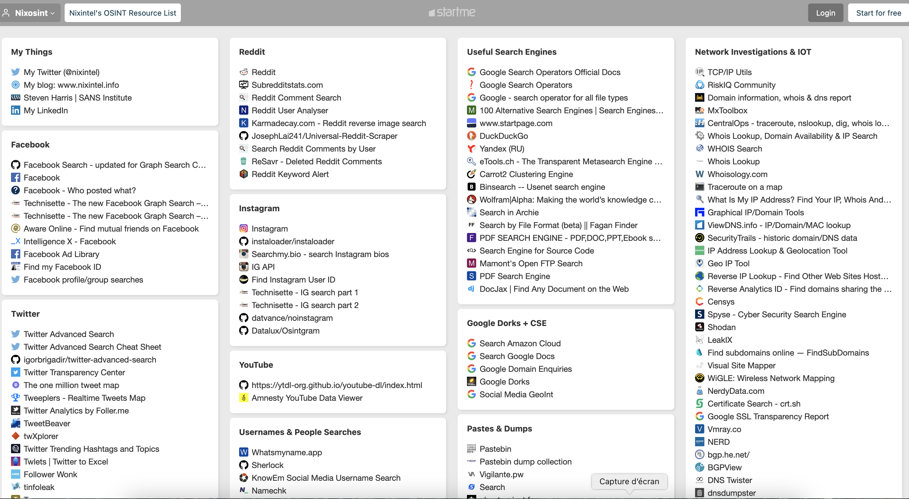 Créer une requête de veille