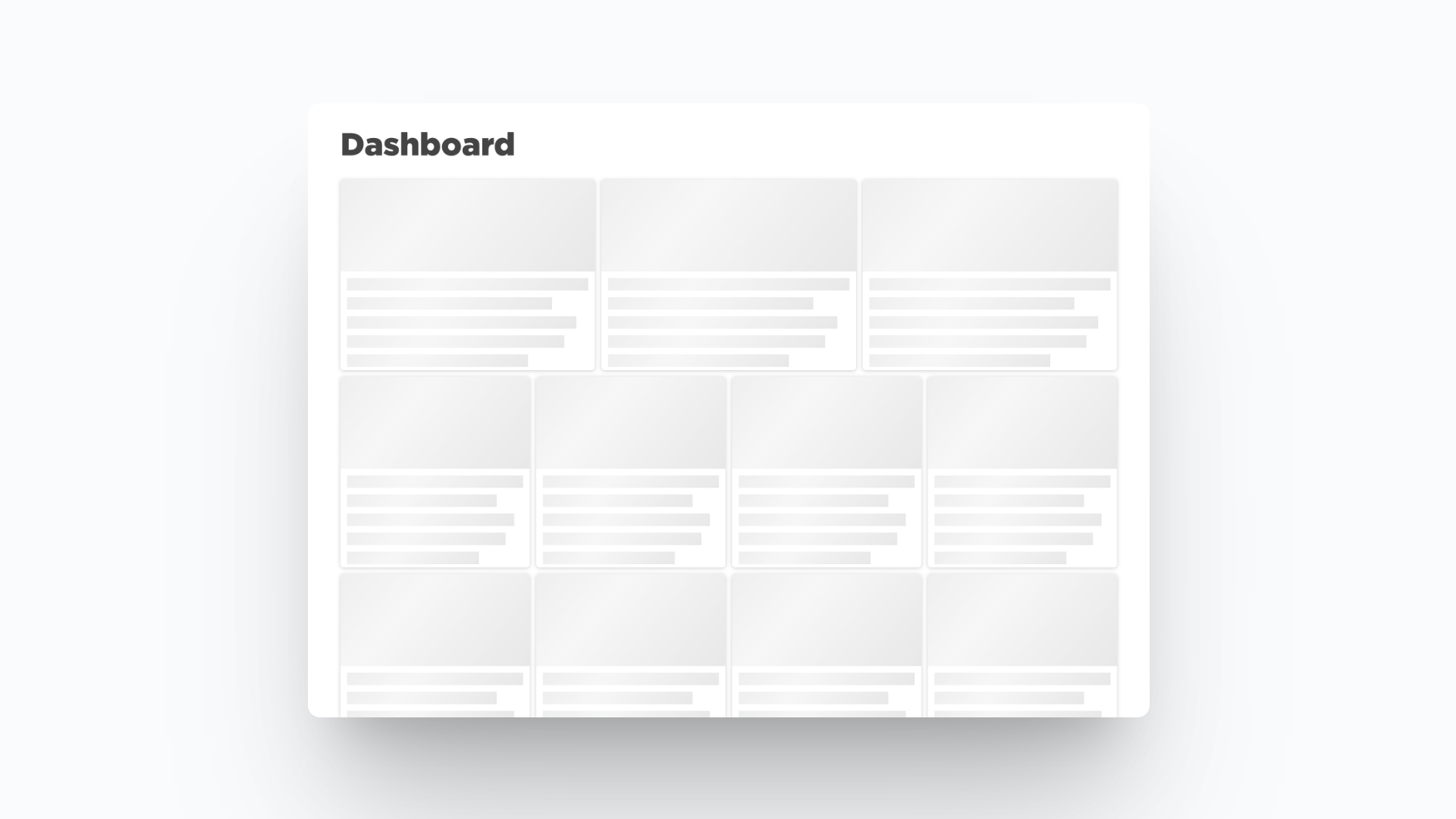 Amélioration du temps de chargement des images dans les dashboards