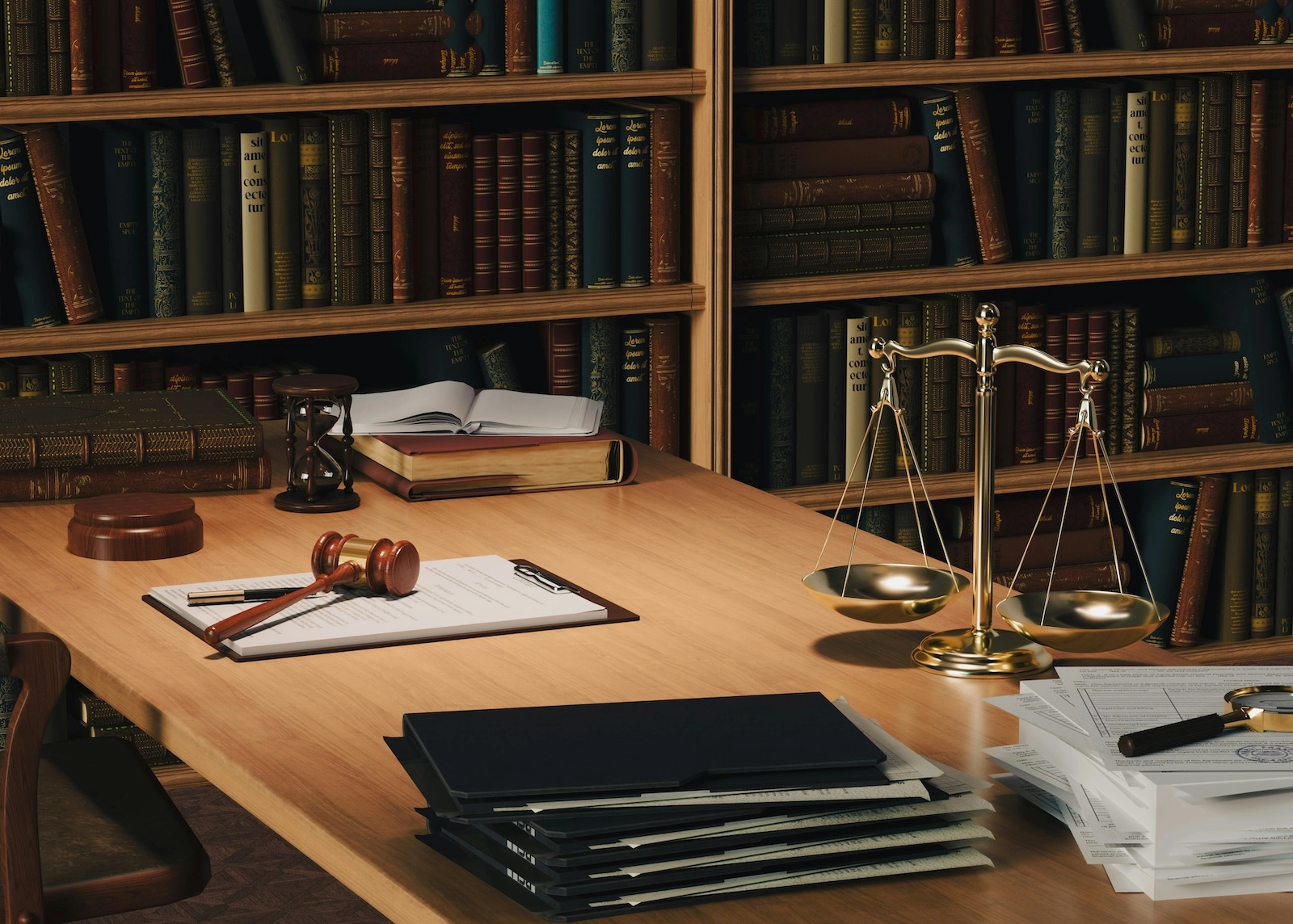 Veille légale : marteau et balance de la justice
